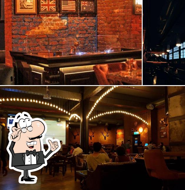 The interior of Plum Coffee and Cocktails