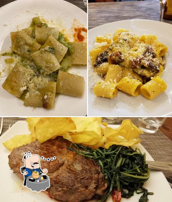 Cibo al Trattoria "Al Camoscio D'Abruzzo"