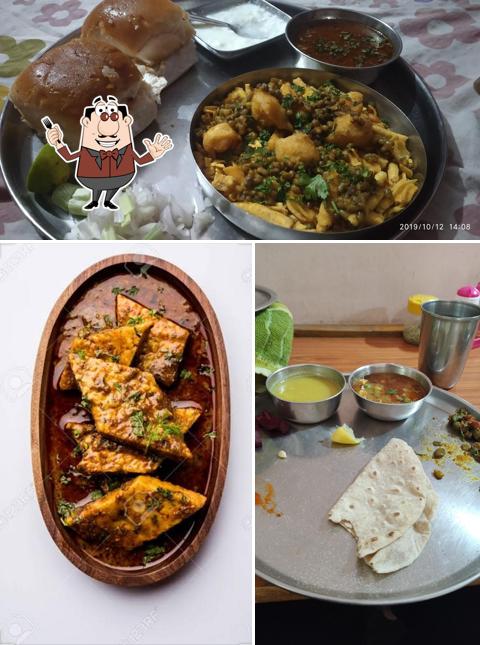 Food at Choudhari Bhojnalay(Homemade Pure Veg" THALI")available on Swiggy and Zomato also