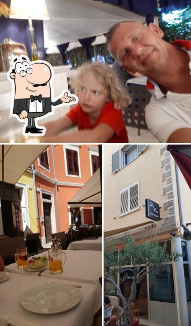 Gli interni di Da Ena Trattoria