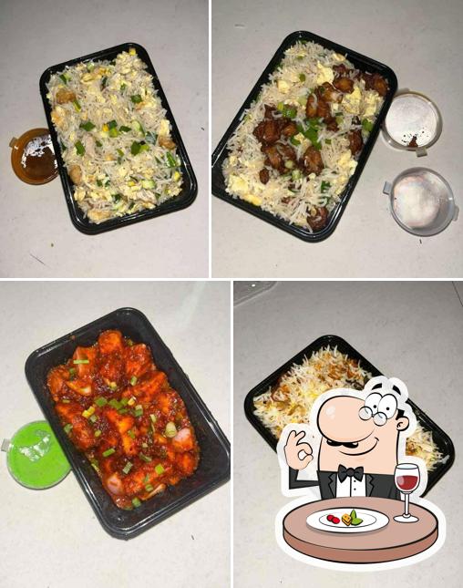 Food at Hamza Tawa & Grill
