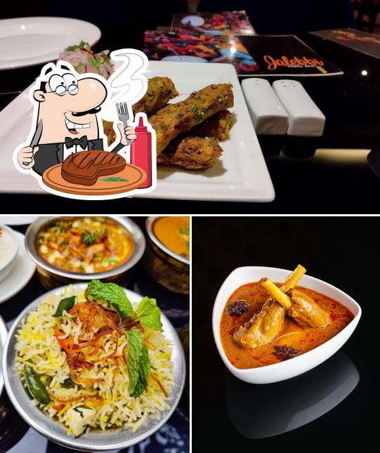Get meat meals at Jalebbi Multicuisine Family Restaurant