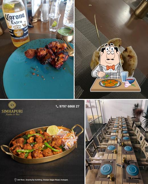 Chicken wings at Simhapuri Kitchen & Bar