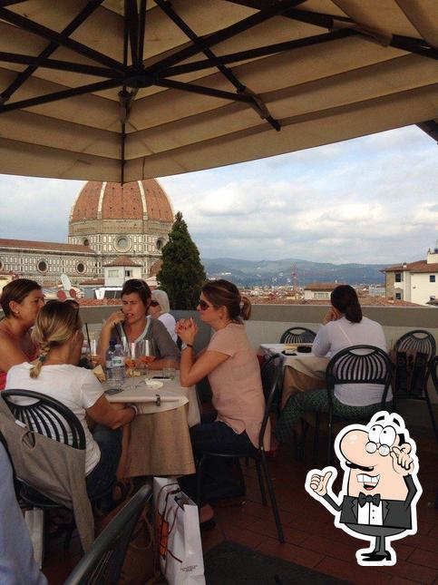 Gli interni di Terrazza Rinascente