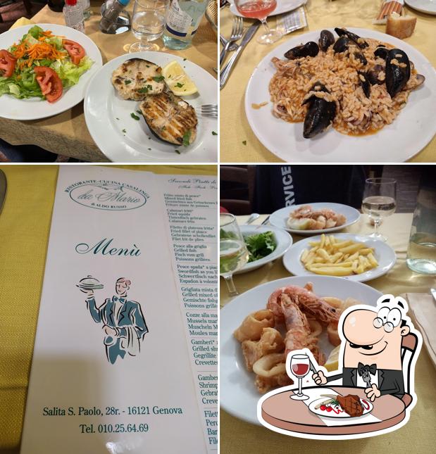 Prova i piatti di carne a Trattoria Da Mario