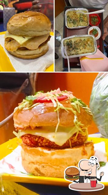Get a burger at foodGuru