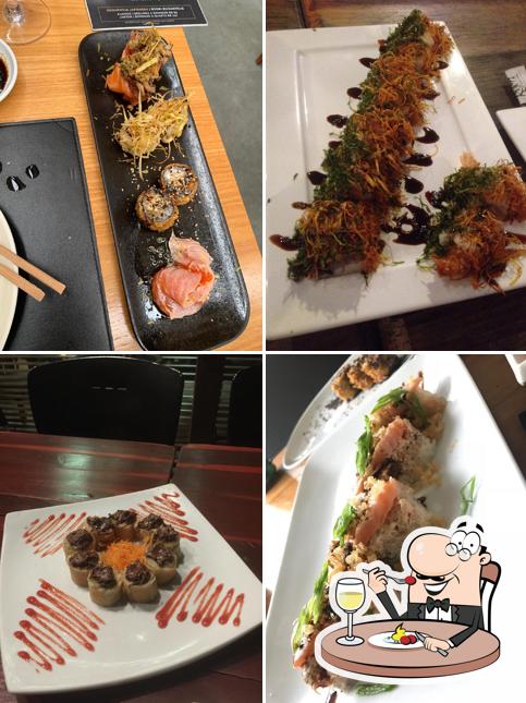 Comida em Ryori Buganvília