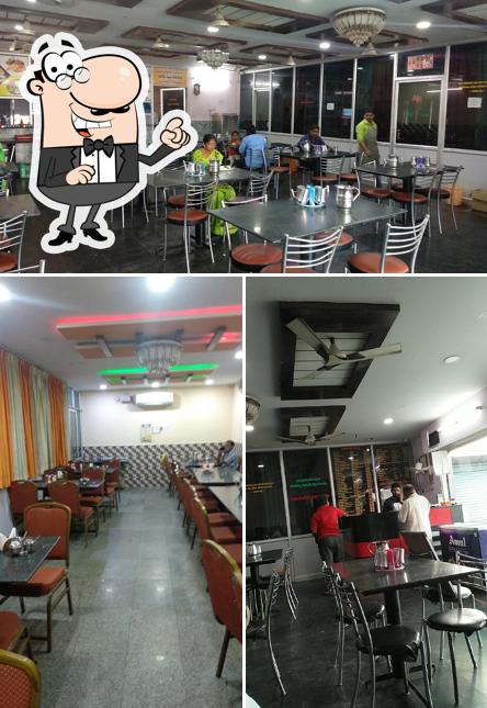 The interior of Shankar Vilas Family Restaurant