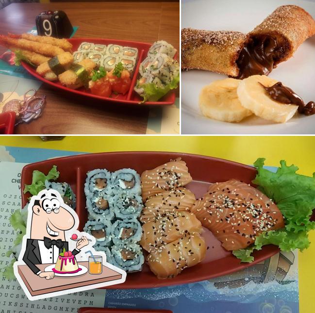 Sushiloko Unaí oferece uma gama de pratos doces