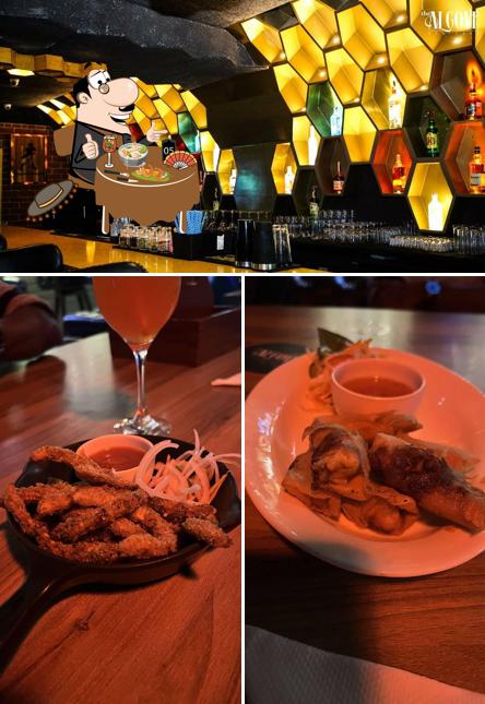 The image of The Alcove Restobar’s food and bar counter