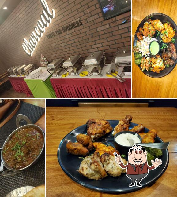 Food at Charcoal Fusion