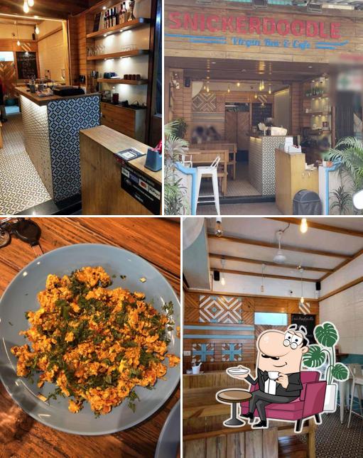The interior of Snickerdoodle Coffeeworks