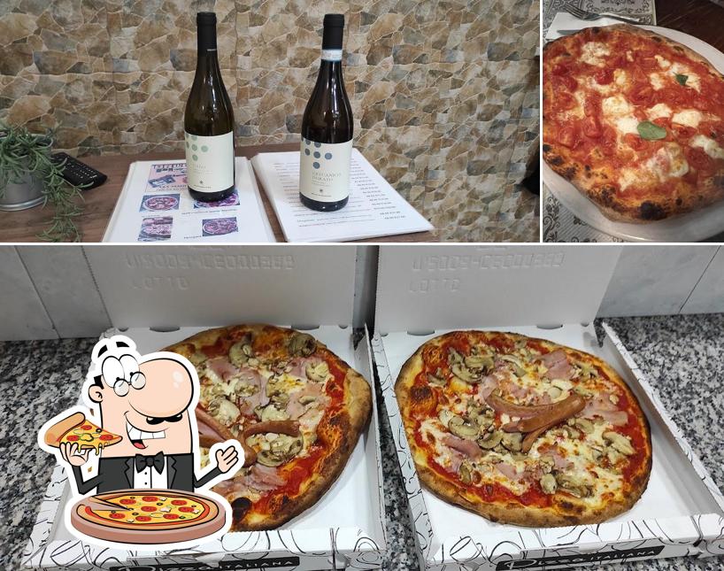 Ordina tra le molte varianti di pizza