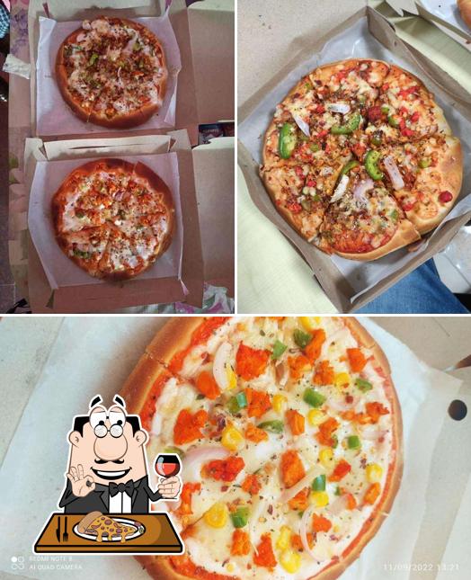 Pick pizza at 99 Pizza
