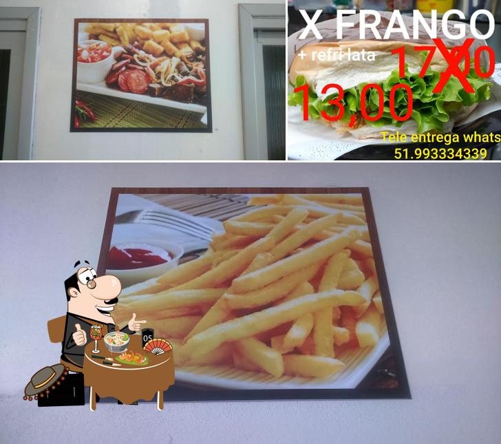 Platos en Flipper Lanches