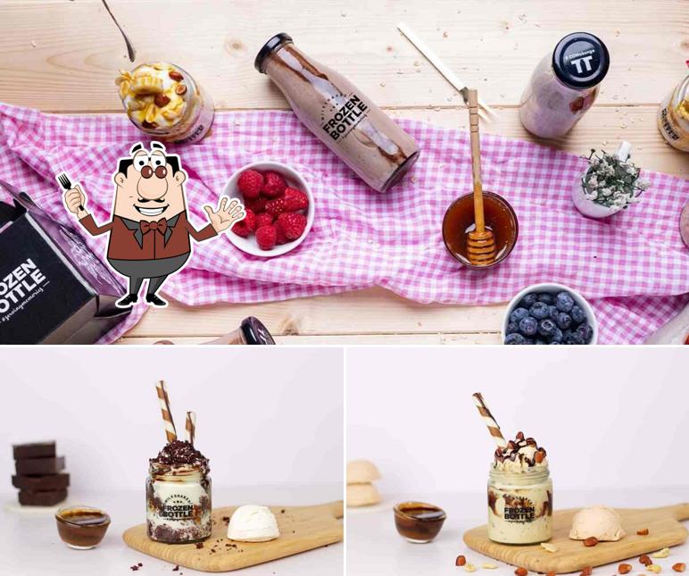 Food at Frozen Bottle - Milkshakes, Desserts, and Ice Cream