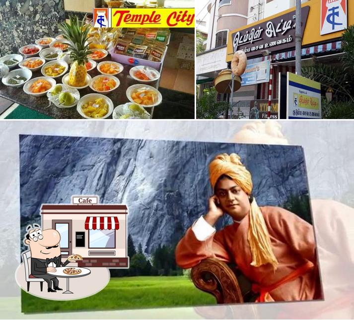 This is the photo displaying exterior and food at Hotel Temple City