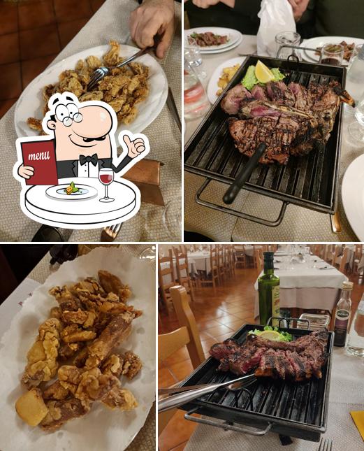 Cibo al Ristorante il Toscano