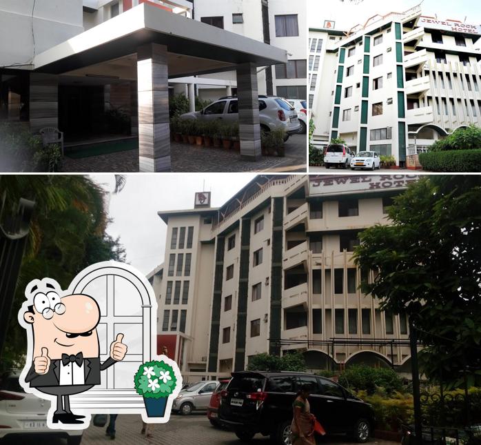 The exterior is an important feature of Jewel Rock Hotel