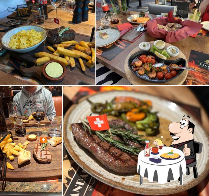 Piatto di formaggi al Pandarosa Steakhouse