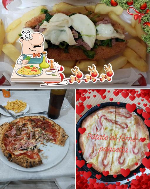 Platti al Pizzeria Da Rosa
