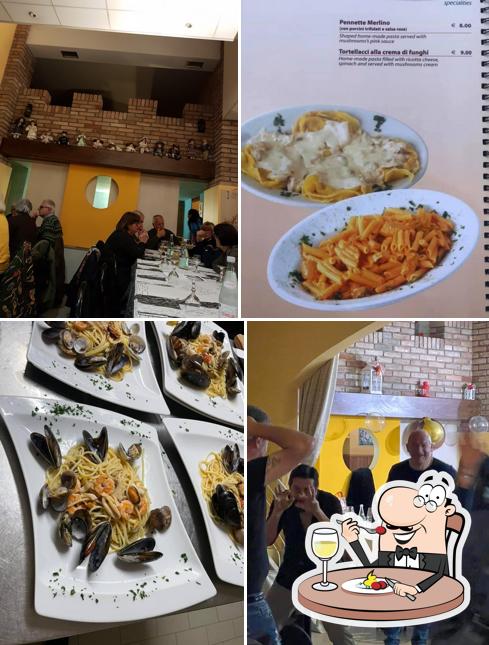 Platti al Albergo Ristorante Merlino