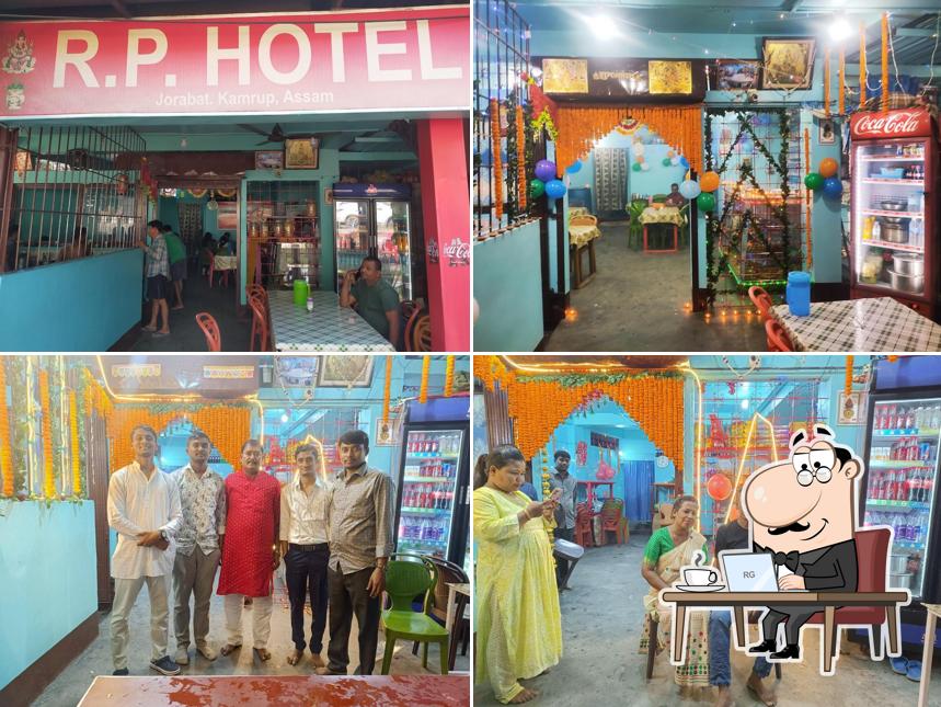 The interior of R. P. Hotel, Jorabat