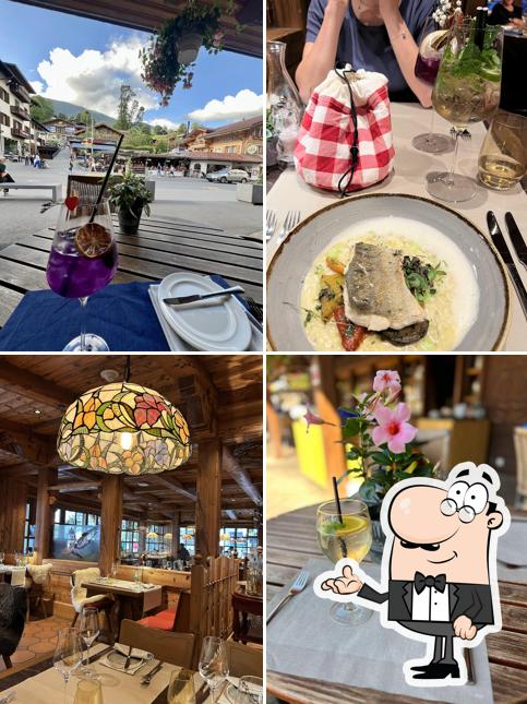 Gli interni di Restaurant Adlerstube