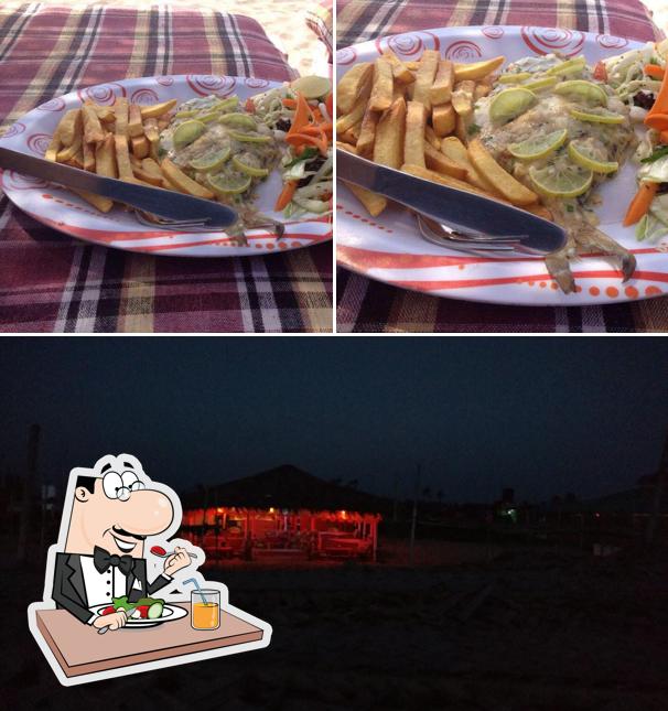 Among various things one can find food and exterior at Estuary Cafe