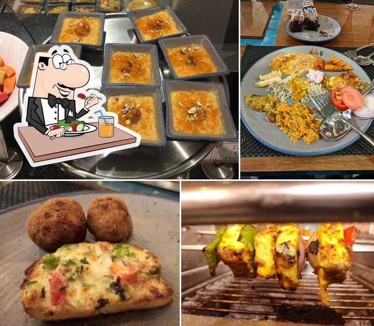 Food at Grill kitchen Ultimate BBQ Sindhu Bhavan