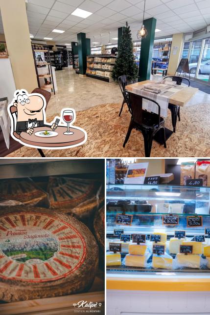 Questa è la foto che presenta la cibo e interni di Kalipè Terni