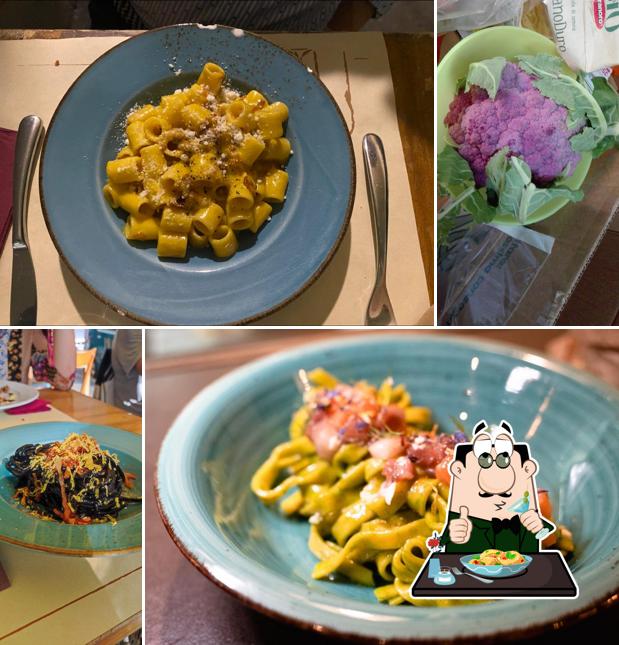 Maccheroni al formaggio al Osteria del Sole