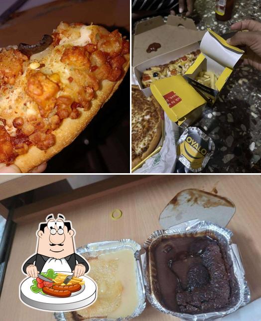 Meals at Oyalo pizza Srirangam