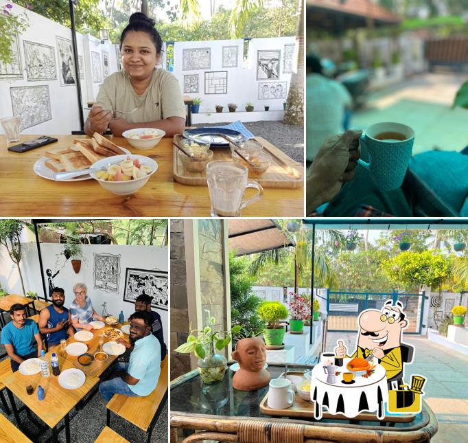Food at Peacock Villa