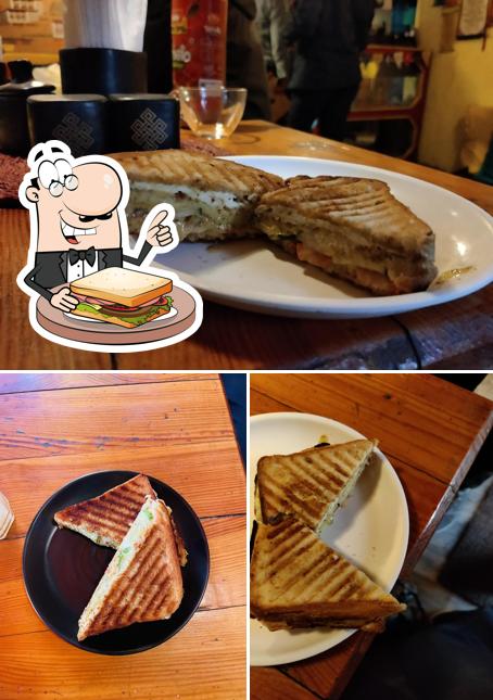 Grilled cheese sandwich at Sol Cafe Grilled cheese sandwich at Sol Cafe