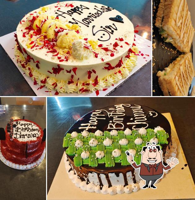 Food at The Cake Wonder Cafe
