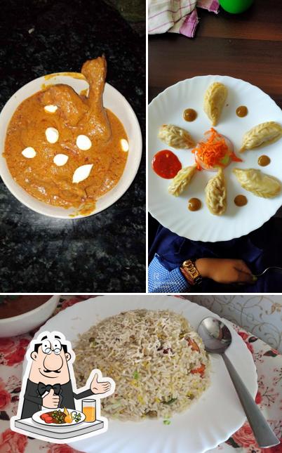 Food at The Mast Guest House in Jalukbari