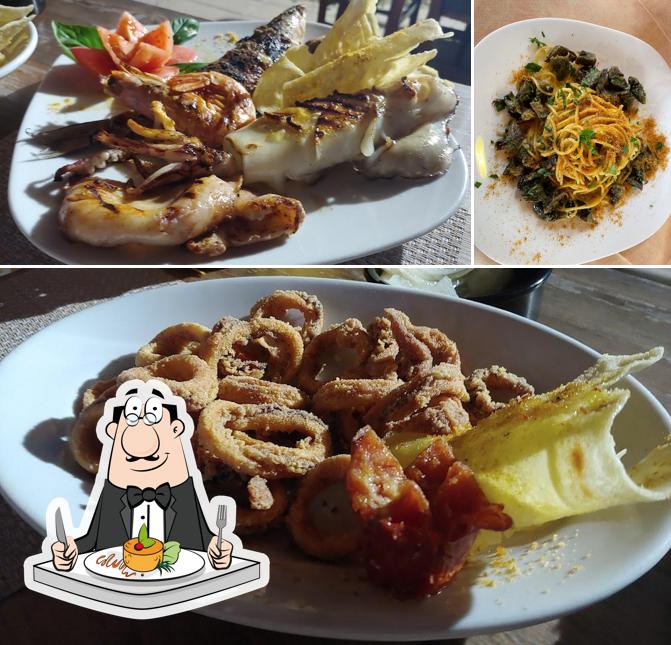 Cibo al Trattoria Genti Arrubia