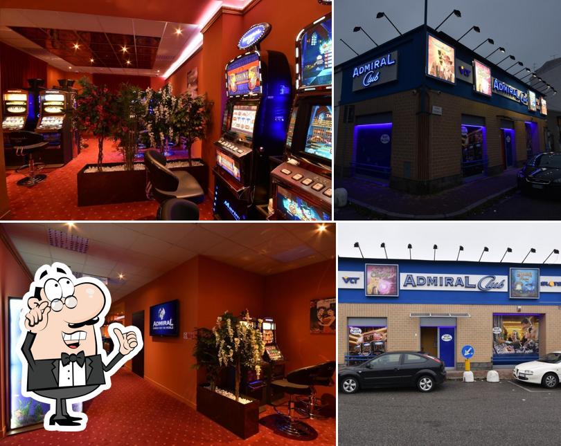 Gli interni di Sala Admiral SLOT & VLT