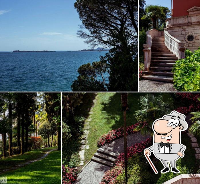 Puoi goderti l'aria fresca dal dehors di Villa Fiordaliso