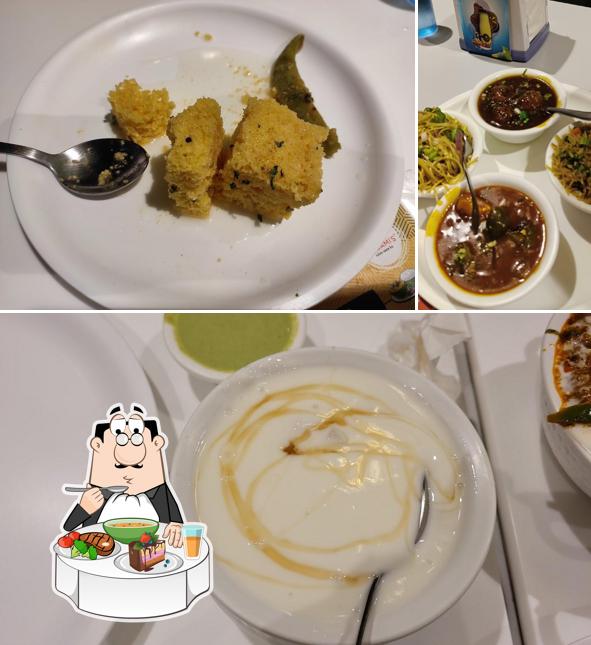 Hot and sour soup at Badami's sweets and Restaurant