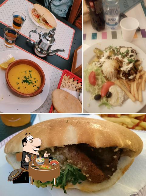 Cibo al Ristorante Sindbad Kebab
