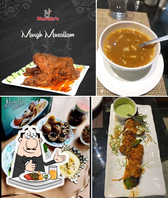 Food at Narula's Restaurant