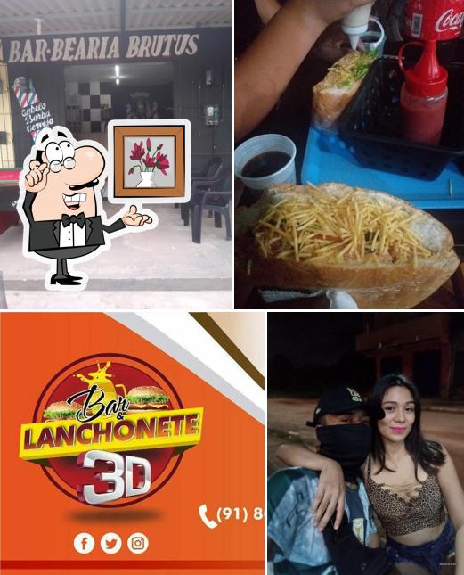Bar E Lanchonete 3D