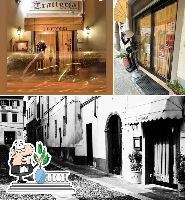 Gli esterni di Antica Trattoria dell'Angelo