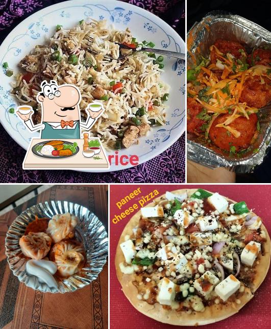 Food at Delicious momo cafe