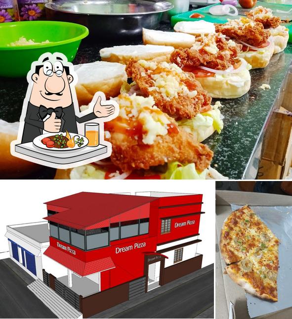 Among various things one can find food and exterior at Dream PIZZA