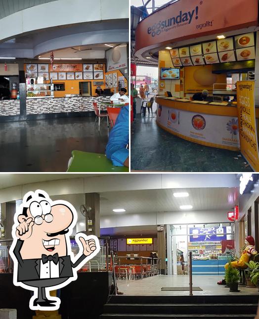 The interior of Eggsunday