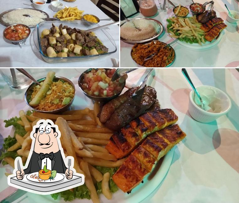 Platos en Estância Da Picanha