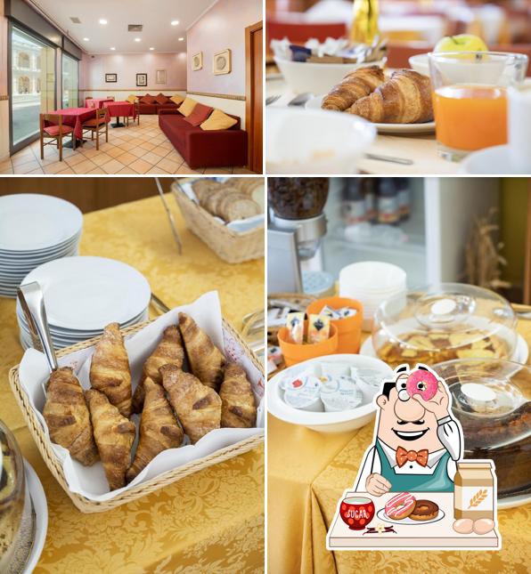 Hotel Pellegrino e Pace offre un'ampia gamma di dolci